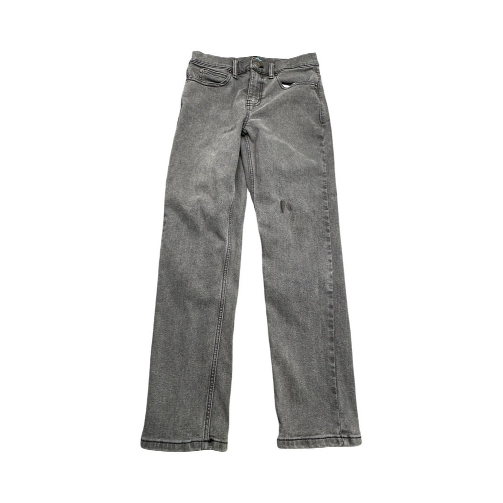 Thereabouts Jeans Boys 10 Husky‎ Gray Slim Taper Adjustable Waist Stretch Denim